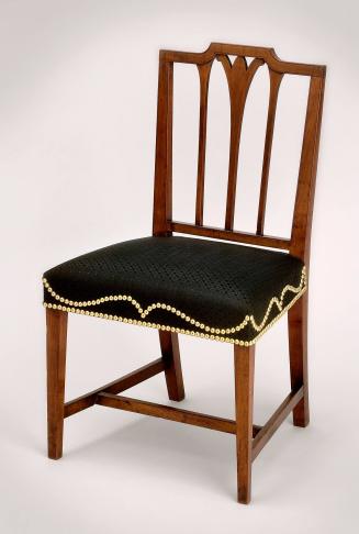 2005-335, Side chair, reupholstered