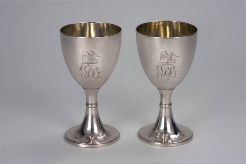 2008 Record photo by C. Lafiandra. Goblets, pair