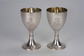 2008 Record photo by C. Lafiandra. Goblets, pair