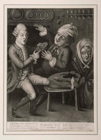2009 Record shot by C. Lafiandra. Mezzotint: "The Modern Beau in Distress"