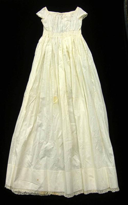 2009 Record shot by L. Baumgarten. 2009-13A: Christening gown.