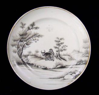2009 Record shot by ARK. Plate, Quaker Farmer Pattern.