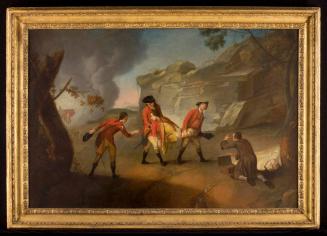 D2009-CMD-. Painting: "The Death of Wolfe"