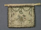 2009 Record shot by L. Baumgarten. Drawstring bag, back.