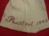 2009 Record shot by L. Baumgarten. Stocking, detail of beading.