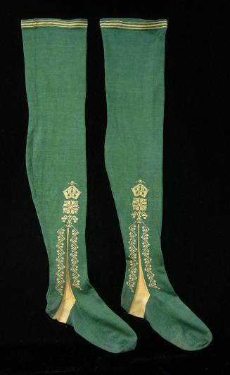2009 Record shot by L. Baumgarten. Pair of stockings.