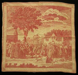 2009 Record shot by L. Baumgarten. Handkerchief, "Gammon of Bacon"
