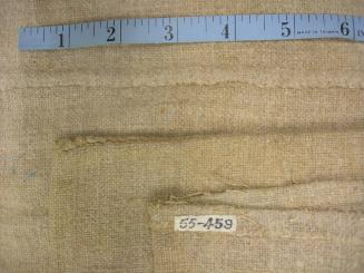 2009 Record shot by L. Baumgarten. Mattress tick, detail.