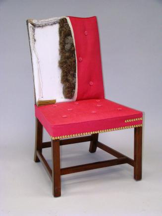 Overall record shot. Backstool.