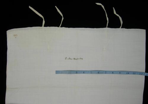 2009 Record shot by L. Baumgarten. Pillowcase.