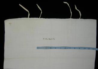 2009 Record shot by L. Baumgarten. Pillowcase.