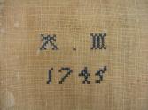 2009 Record shot by L. Baumgarten. Sheet, embroidery.