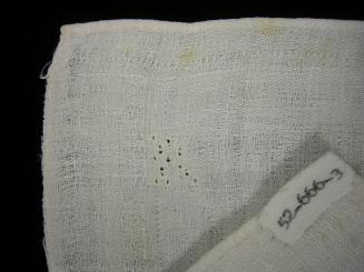 2009 Record shot by L. Baumgarten. Napkin, detail of mark.