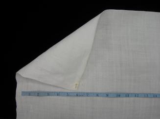 2009 Record shot by L. Baumgarten. Tablecloth, detail of markings.