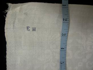 2009 Record shot by L. Baumgarten. Tablecloth, detail of embroidery