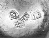 C70-1225. Tea canister, marks.