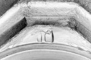 C70-468. Candlestick, date letter.