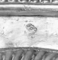 C74-376. Candlestick, maker's mark.