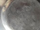 2009 Record shot by C. Lafiandra. Plate, detail to show marks.