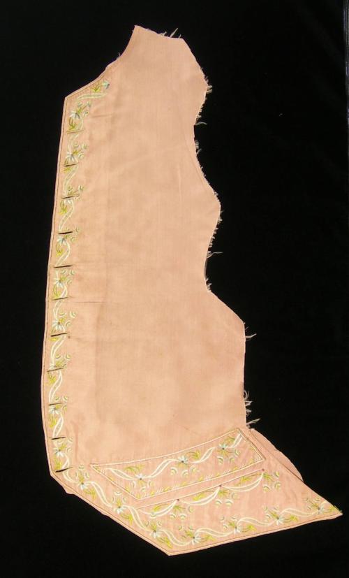 2009 Record shot by L. Baumgarten. Waistcoat, piece of.