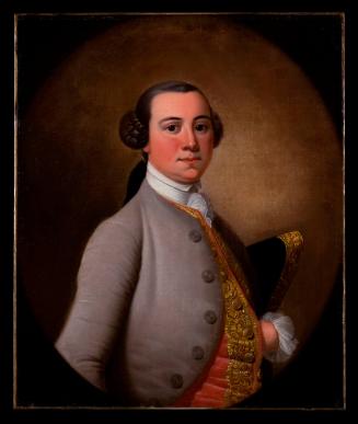 D2010-CMD-047. Portrait of a man of the Jones family, purportedly Samuel Jones, Jr.