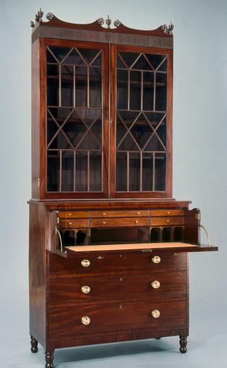 DS95-453. Secretary and bookcase.