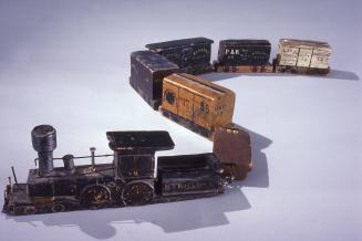 Train with cars
