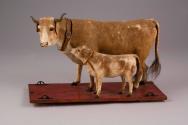 D2011-CL. Cow pull toy