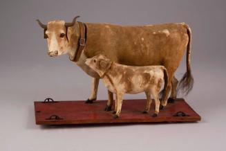 D2011-CL. Cow pull toy