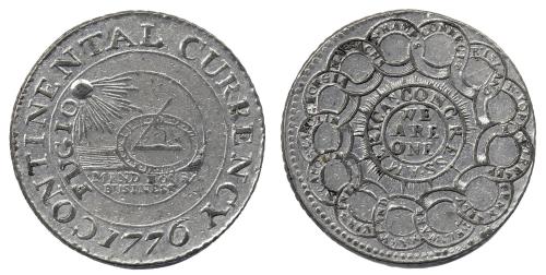 Continental Currency "Dollar" Medal