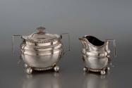 D2012-CMD. 2012-161,1&2, Cream Pot and Sugar Dish
