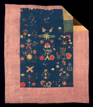 D2013-CMD. Quilt 1974-193 with corner turned down