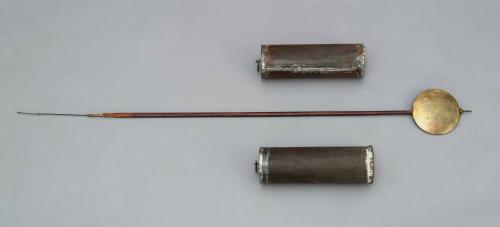 D2014-CMD. Tall case clock pendulum and weights