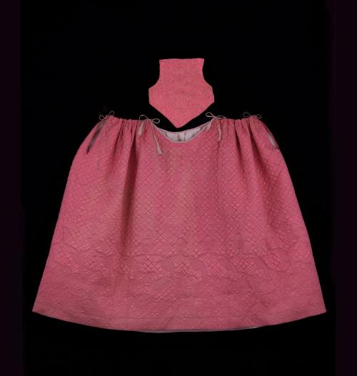 D2014-CMD. Petticoat and stomacher 2014-175,a&b