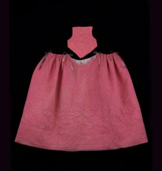 D2014-CMD. Petticoat and stomacher 2014-175,a&b