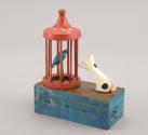 Cat and Bird Crank Toy 1971-863