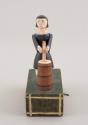 Woman Churning Butter Crank Toy 1979.1200.86