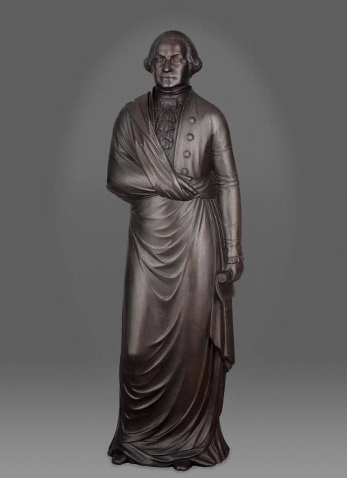 Stove Figure of George Washington 1931.809.1