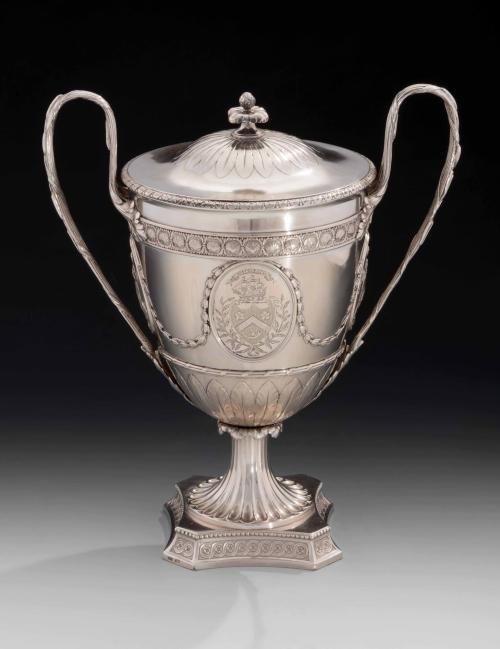 Two-handled cup and cover 1992-4