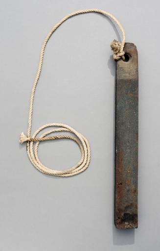 Sash Weight from Coke-Garrett House