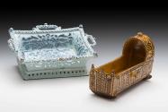 Basket 1953-898 and Cradle 1958-299