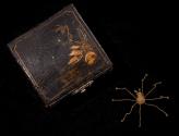Spider Charm and Box 1952-517,A&B