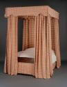 Bed 1956-567 with hangings