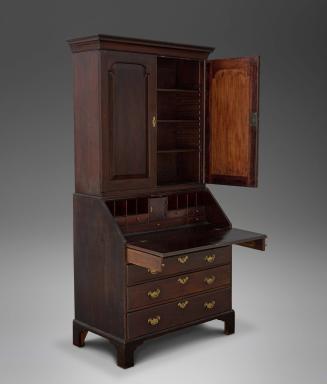 1990-219, Desk and Bookcase