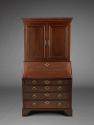 1951-489, Desk and Bookcase