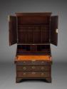 1951-489, Desk and Bookcase