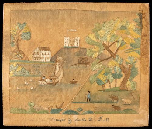 1991-595, Needlework Picture