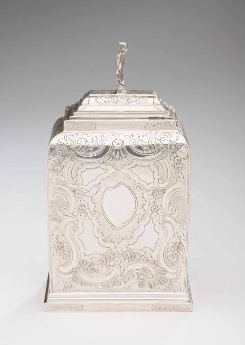 1937-153,2A-C, Tea Caddy