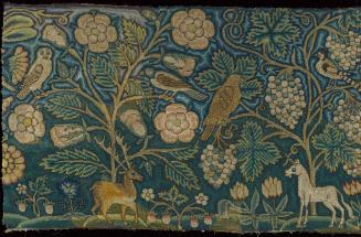 1974-108, Needlework Pillow or Furniture Cover