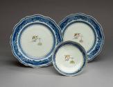2020-201, Berry Dish with Plates 2020-199 and 2020-200